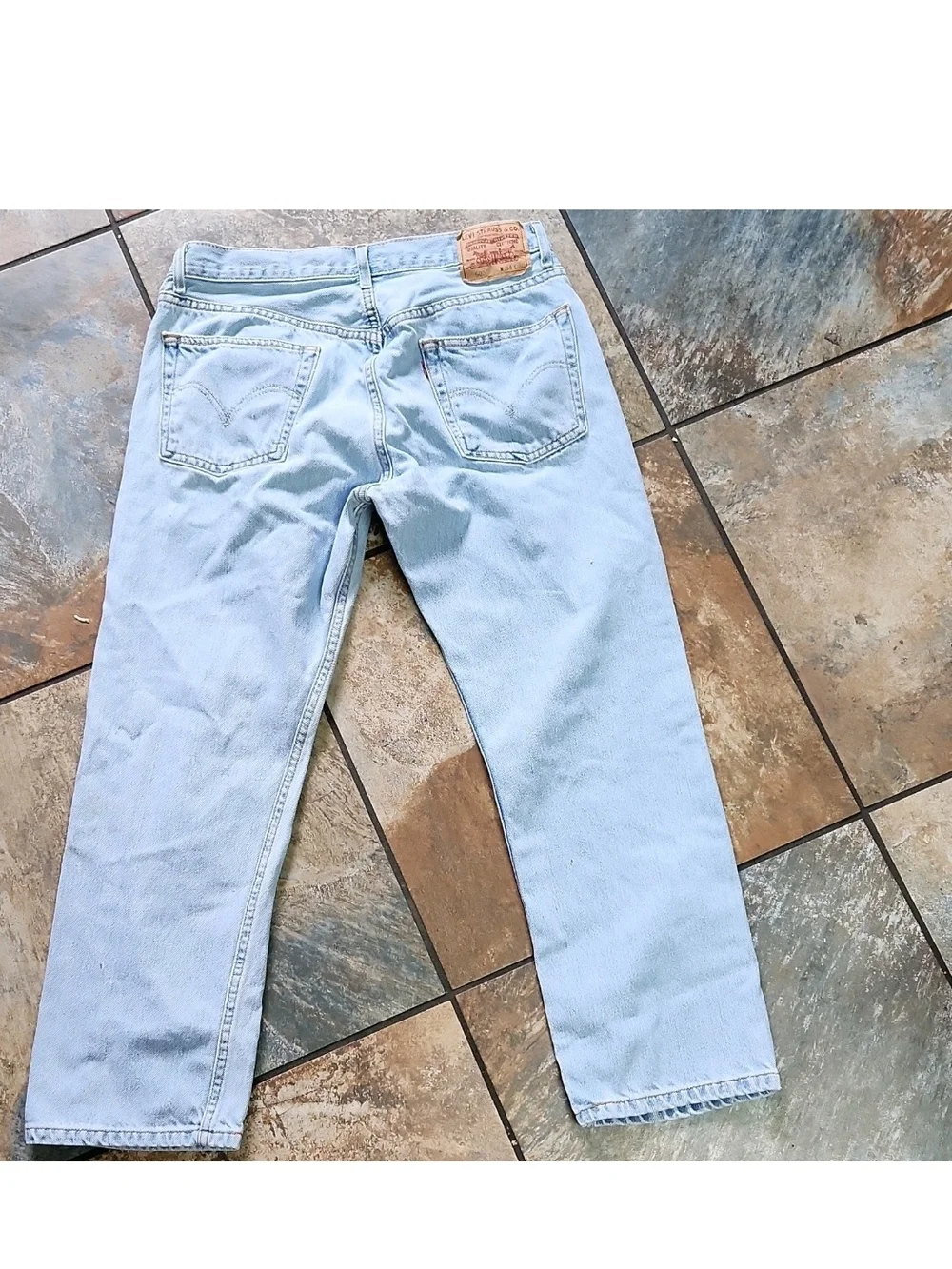 Levi's 505 Regular Fit Light Blue Jeans